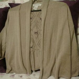 Short sleeve cardigan